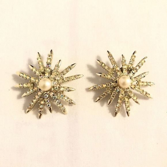 Emmons Jewelry Vintageemmons Auroraborealissunburst Earrings Poshmark